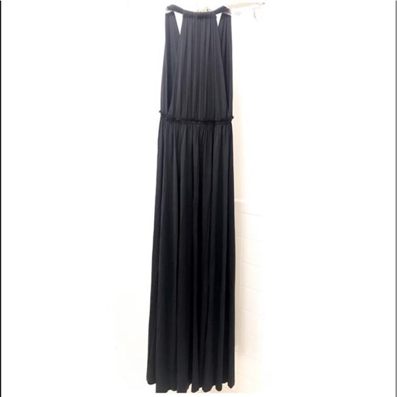 SOLD.  Anamaria Couture Maxi Halter Dress - Picture 3 of 8